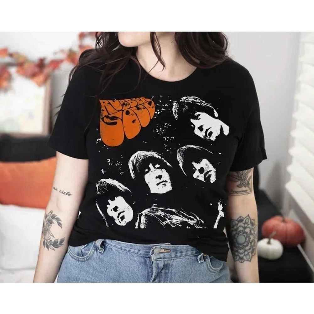 The Beatles Shirt Rubber Soul Tshirt